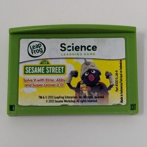 LeapFrog Explorer Pad Game Sesame Street Science